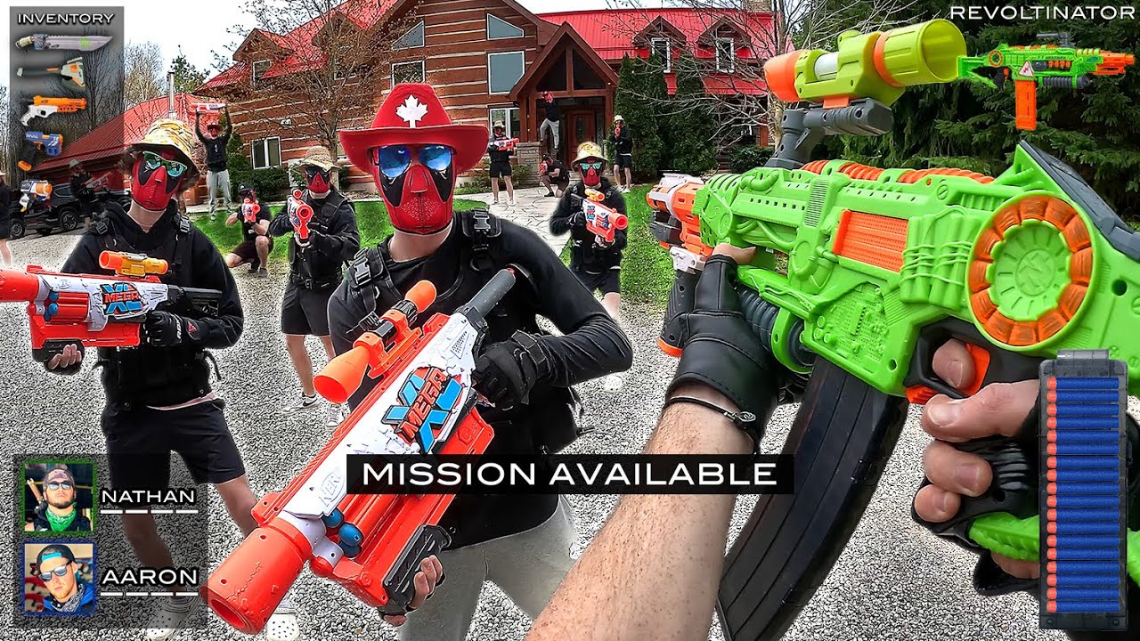 NERF OPS CAMPAIGN - THE MOVIE! (Nerf First Person Shooter Film)