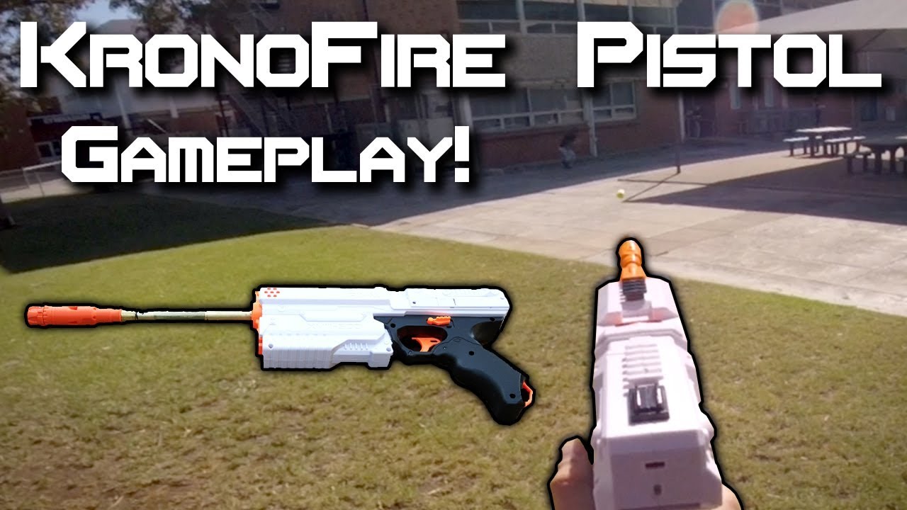 Nerf Rival KronoFire used in pistols only game!