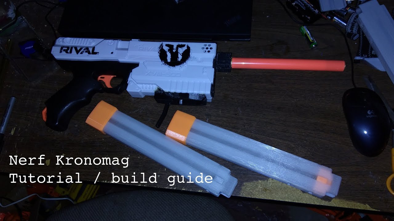 Nerf Rival Kronomag (Kronos) tutorial / build guide!