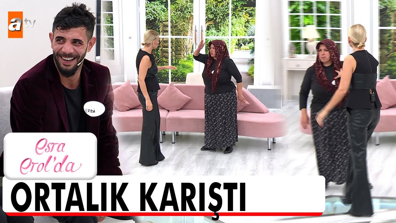 Nergiz Hanım anne terliğiyle stüdyoyu karıştırdı! - Esra Erol'da 7 Aralık 2022
