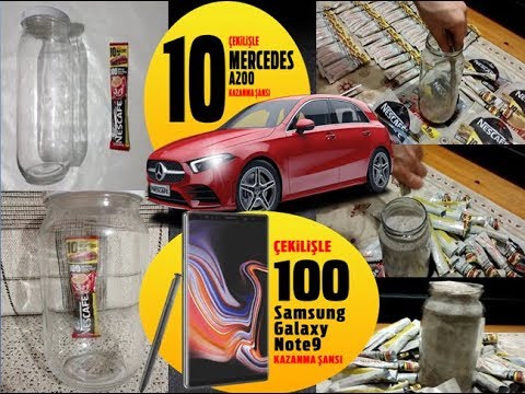 Nescafe Çekiliş Çılgınlığı! Mercedes A200 Nasıl Kazanılır? Samsung Note 9! Nescafe 2019 Çekilişi!