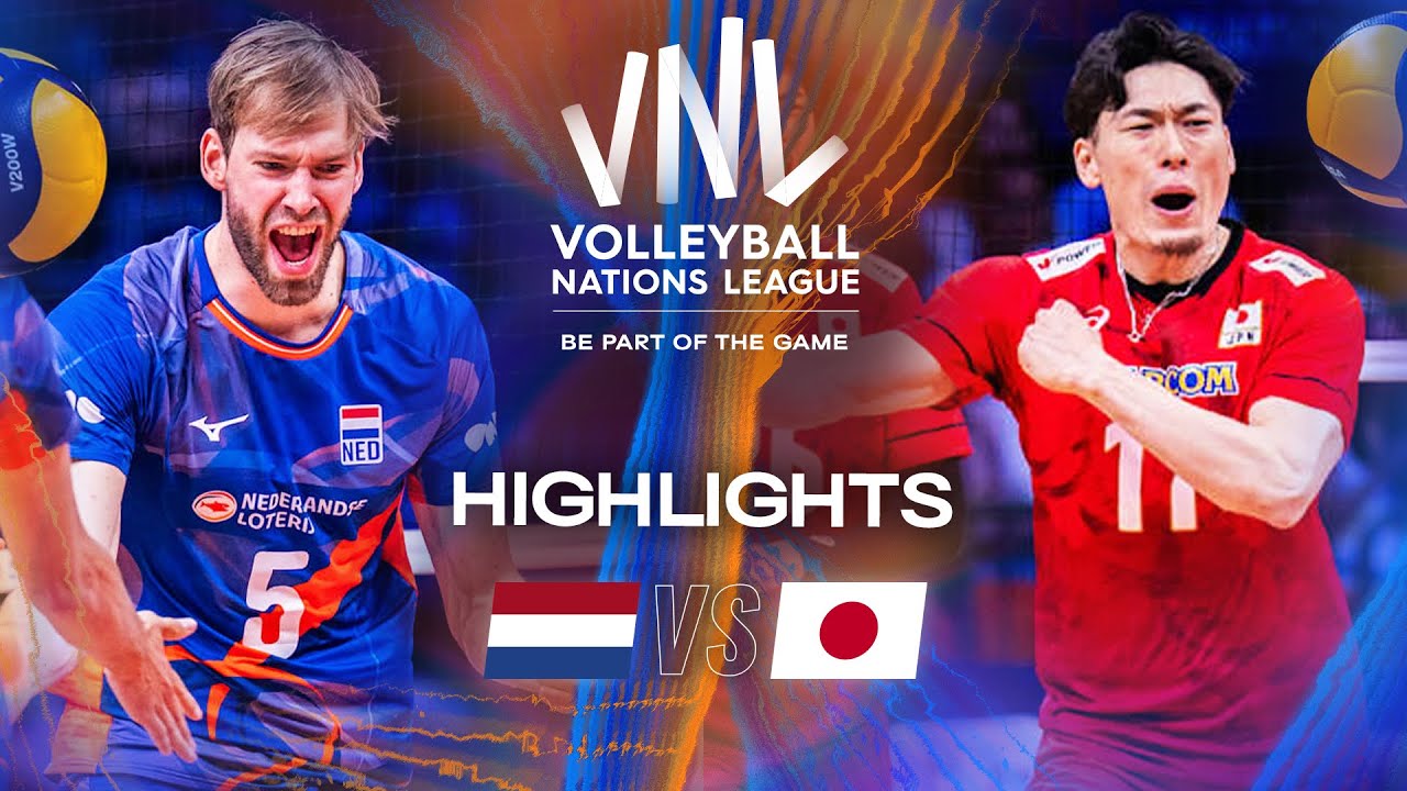 Netherlands 🇳🇱 vs. Japan 🇯🇵 - Highlights | Week 1 | Men's VNL 2025