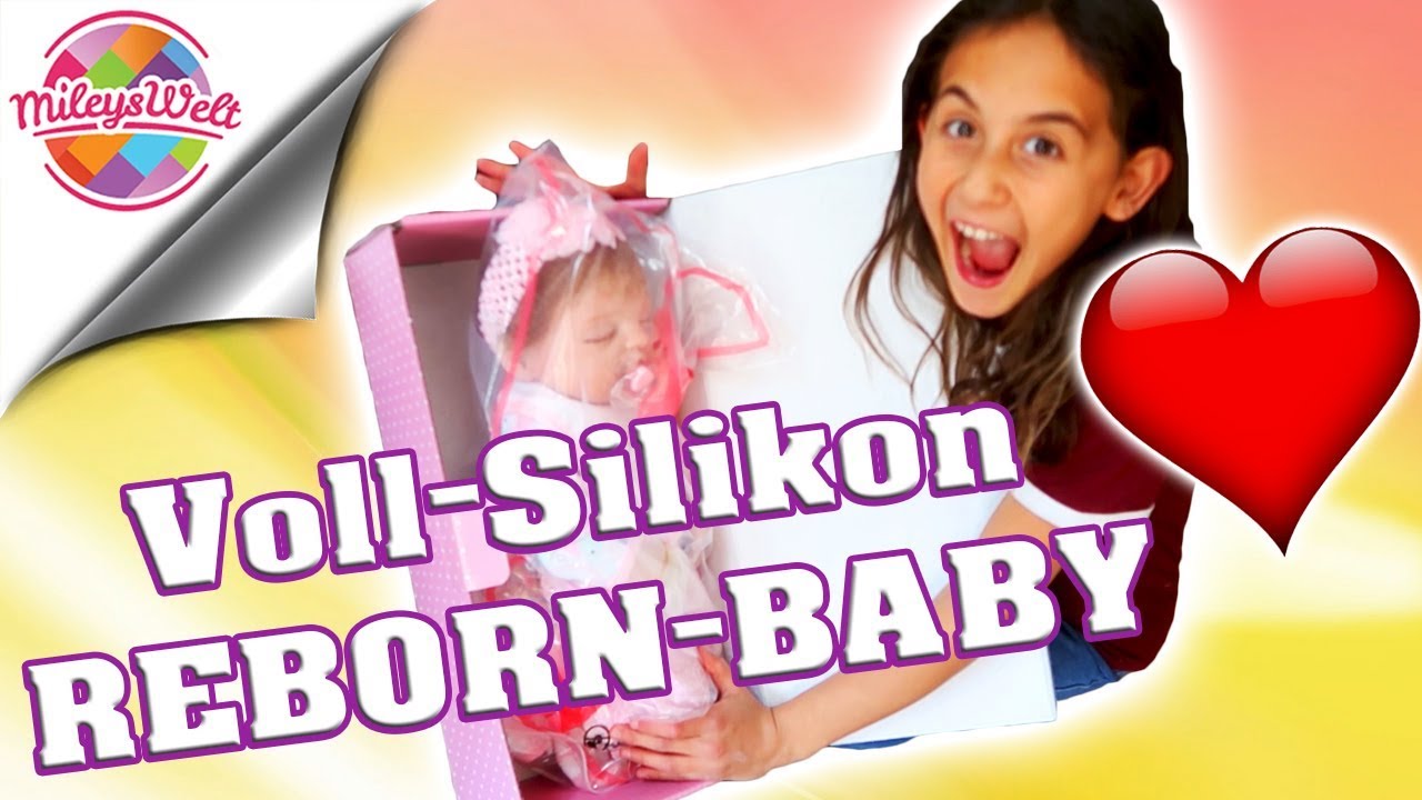 NEUES ECHTES REBORN BABY ÜBERRASCHUNG -  mit Geschlecht Vollsilikon- Mileys WELT