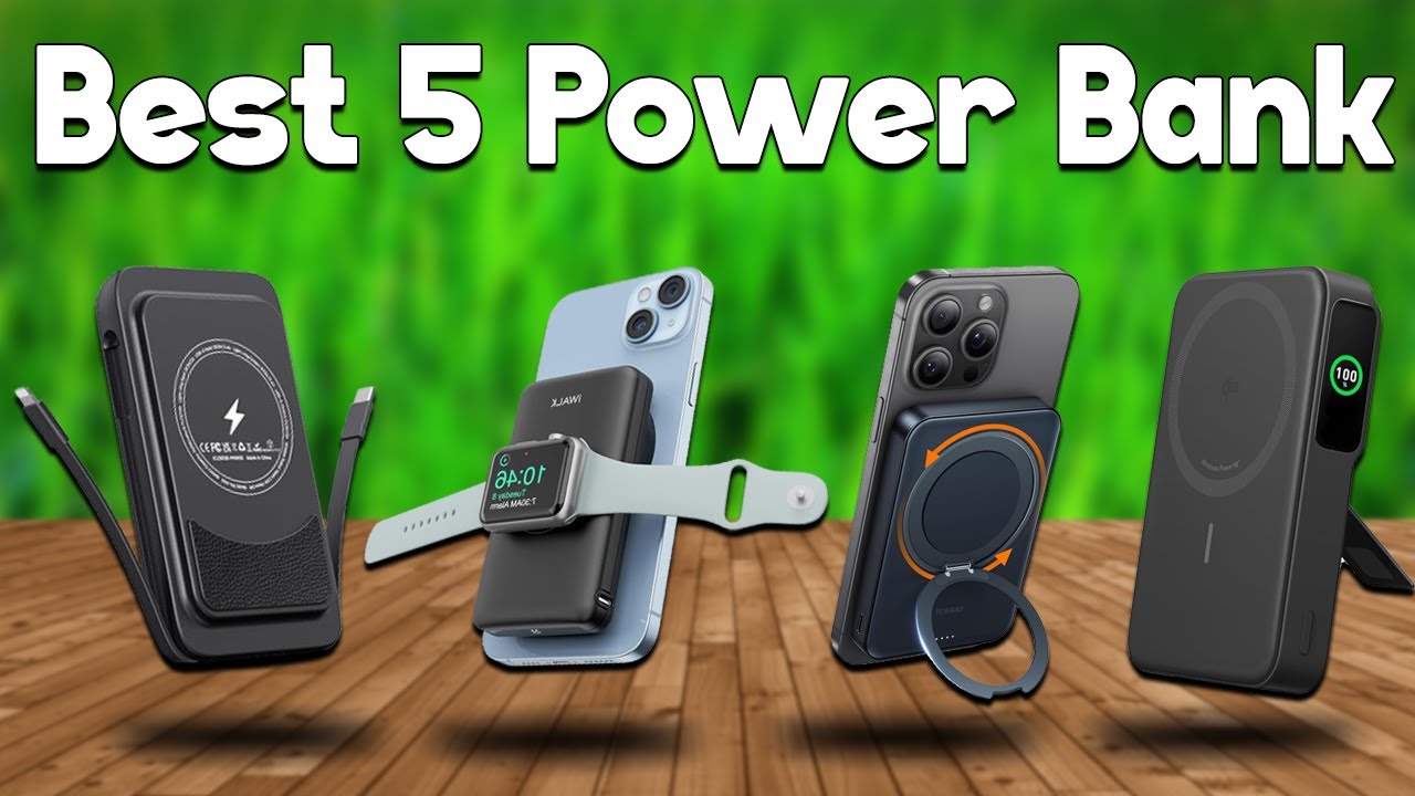 Never Run Out of Battery Again With These Top 5 Portable Chargers