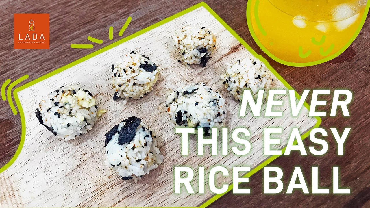 Never This Easy Rice Ball : Segampang ini Membuat Nasi Kepal | Vegetarian friendly🌿 | Indonesia