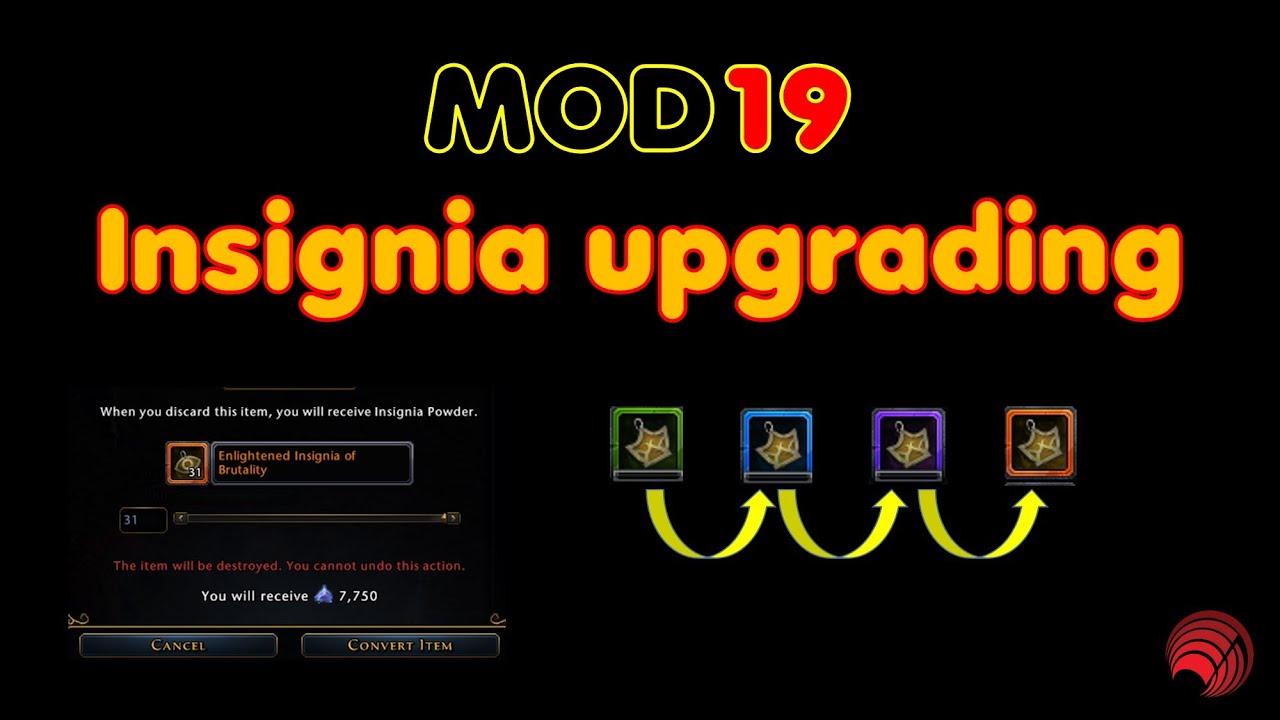 Neverwinter: MOD19 insignias system revamped!