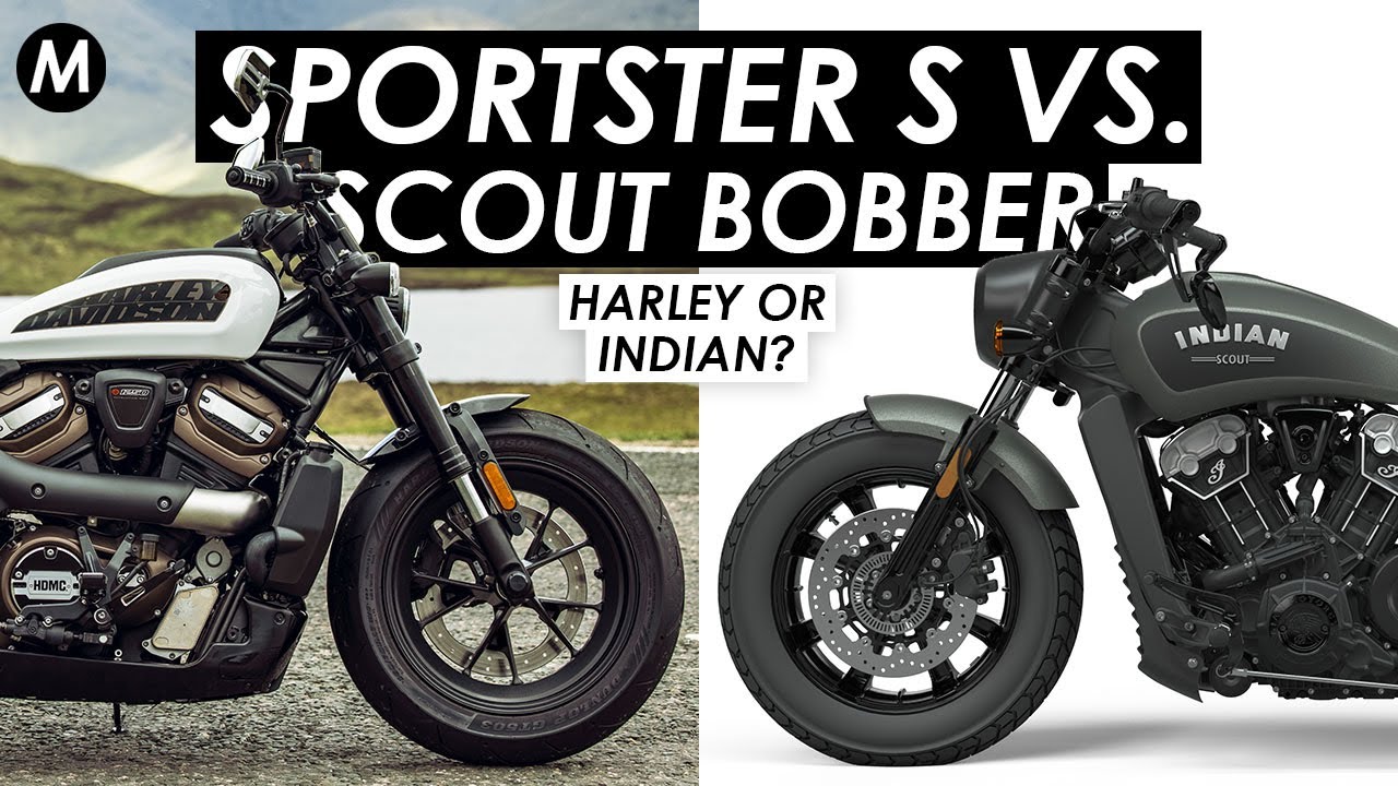 New 2021 Harley-Davidson Sportster S vs. Indian Scout Bobber: Which One Should You Buy?