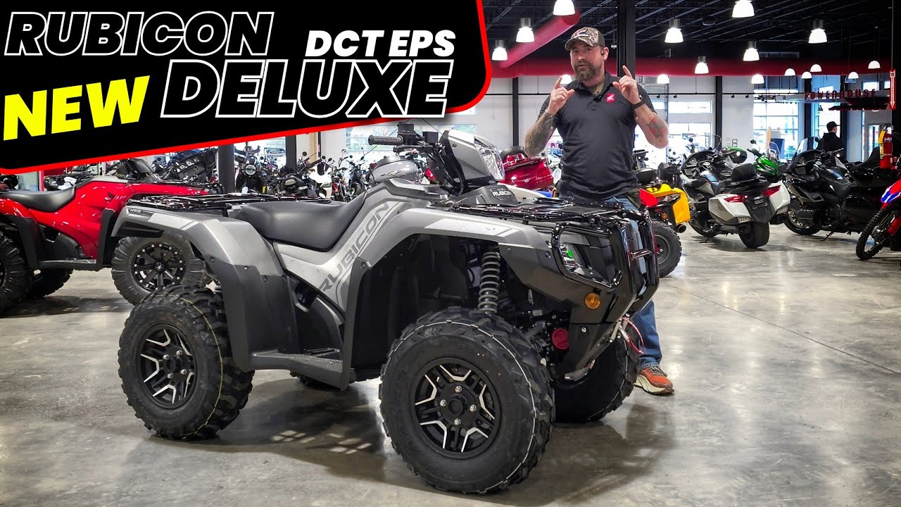 NEW 2025 Honda Foreman Rubicon 520 Deluxe 4x4 ATV Review with Gus!