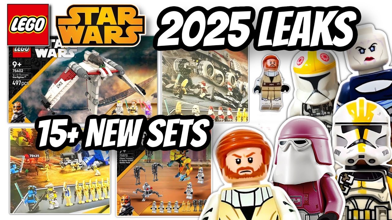 NEW 2025 LEGO Star Wars Leaks CLONE WARS Summer Set REVEALS