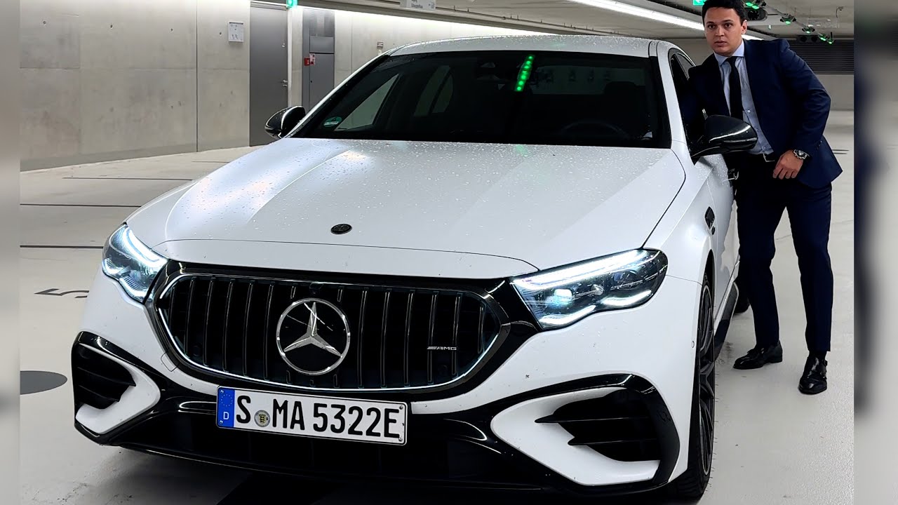 NEW 2025 Mercedes AMG E53 Full Drive Review Interior Exterior Sound