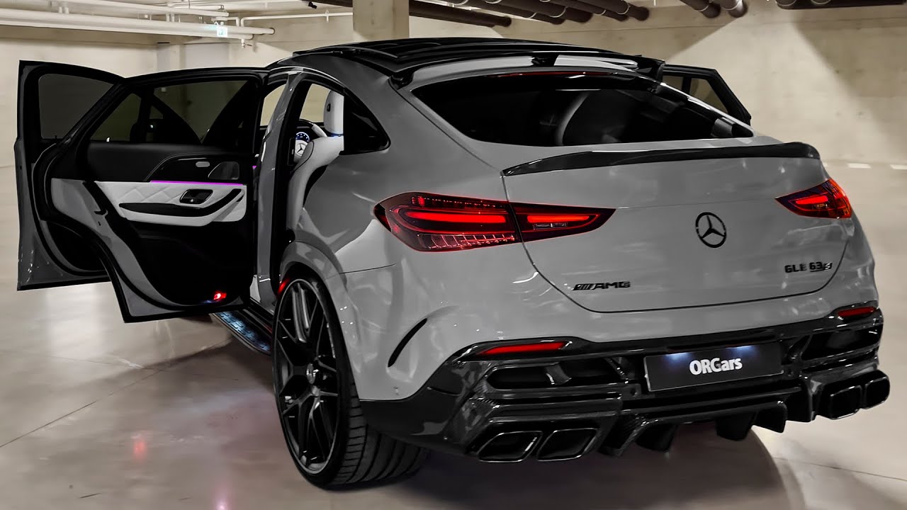 New 2025 Mercedes-AMG GLE 63S Coupe - Sound, Interior and Exterior