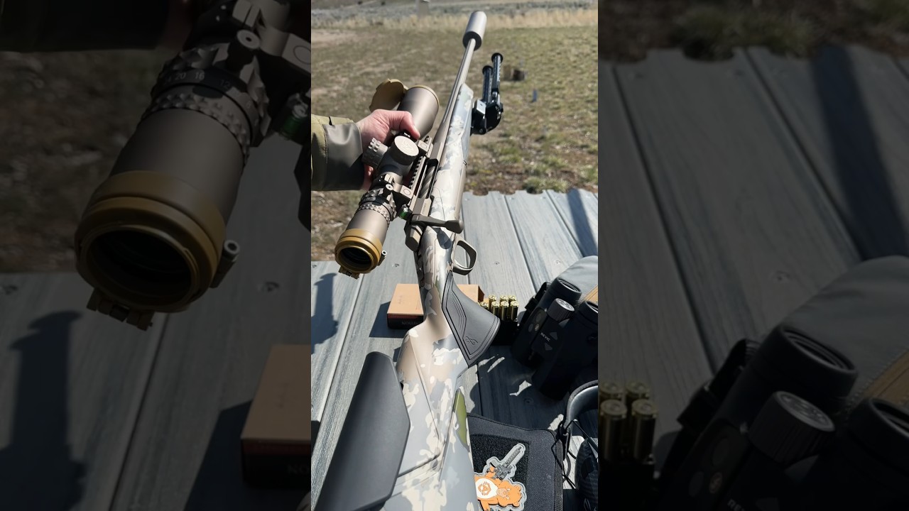 NEW 7mm PRC X-Bolt 2, Nightforce NX8, SilencerCo Scythe Ti #shorts #hunting #shooting