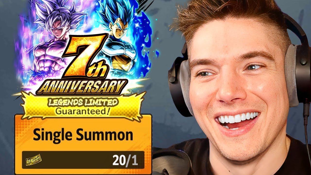 NEW 7th Anniversary Legends Limited Guaranteed Summons on Dragon Ball Legends
