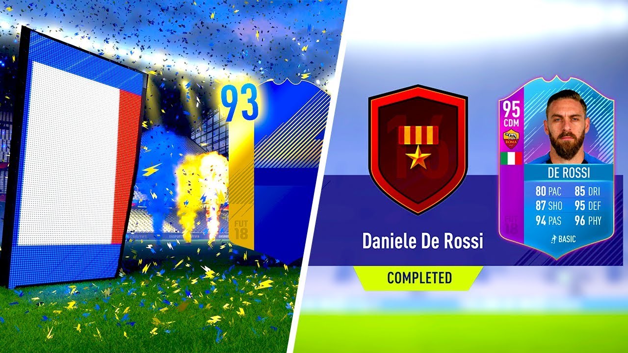 *NEW* 95 DE ROSSI SBC & INTERNATIONAL COMPETITION SBC! (COMPLETED)