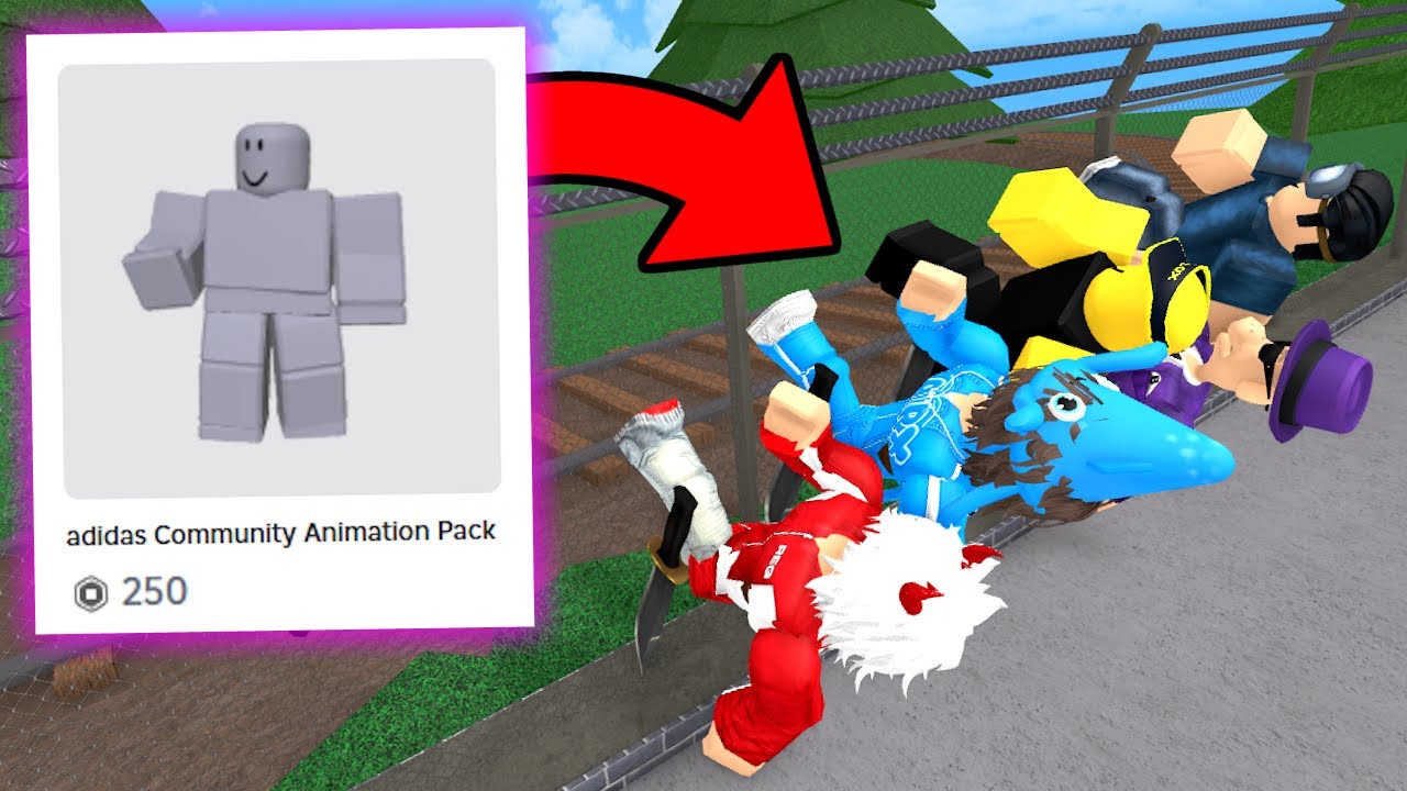 New Adidas Animation Pack in Murder Mystery 2!