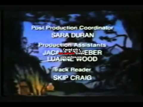 New Adventures of Winnie The Pooh Credits