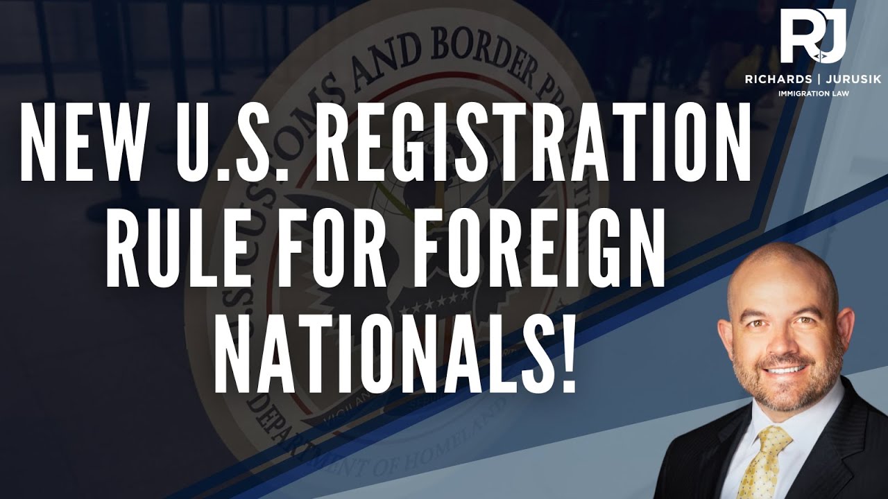 New Alien Registration Requirement for Non-Citizens in the U.S. (2025 Update)