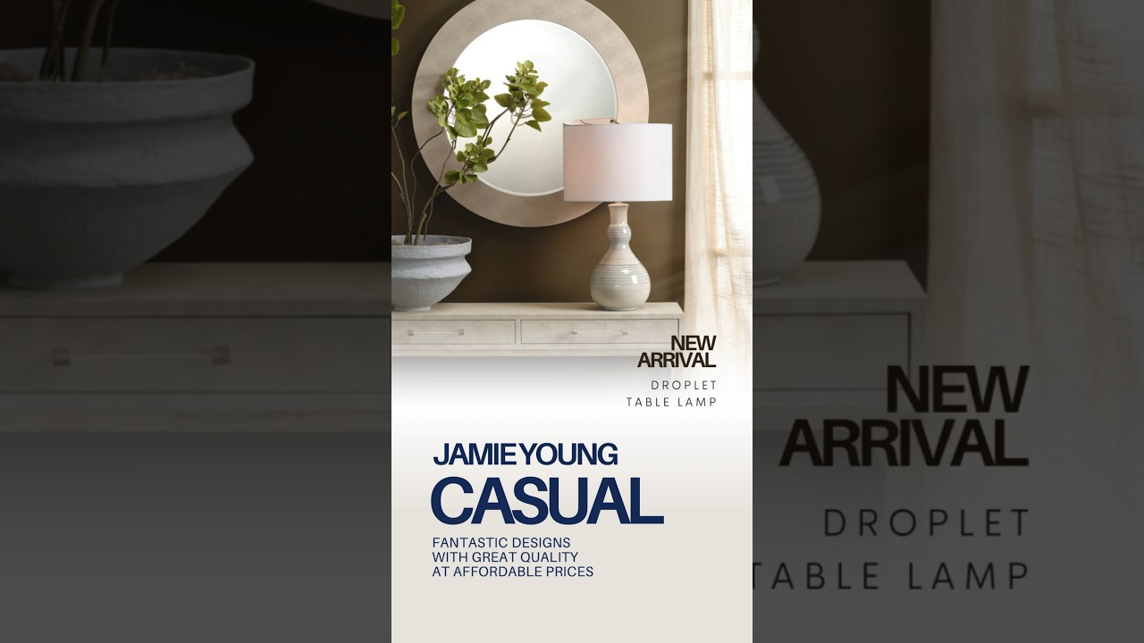 New arrivals from Jamie Young Casual are here! Fantastic designs, great quality at affordable prices