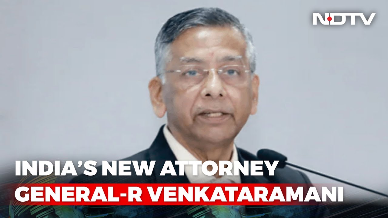 New Attorney General Of India Is Senior Advocate R Venkataramani