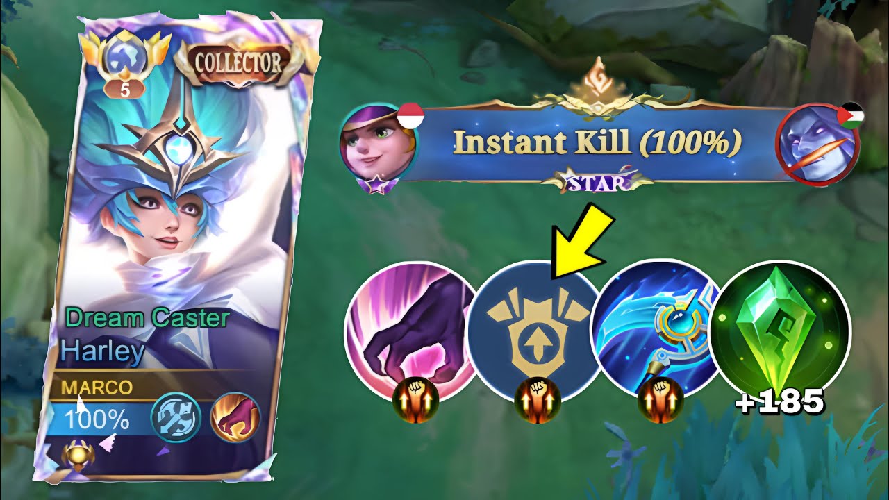 NEW BEST BUILD HARLEY AFTER UPDATE SEASON 37 FOR SOLO RANK🔥 (100% Broken)