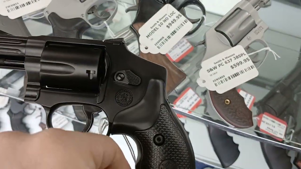 NEW BLACK Smith & Wesson 640 Performance Center Pro .357 Mag J-frame S&W w Night Sights