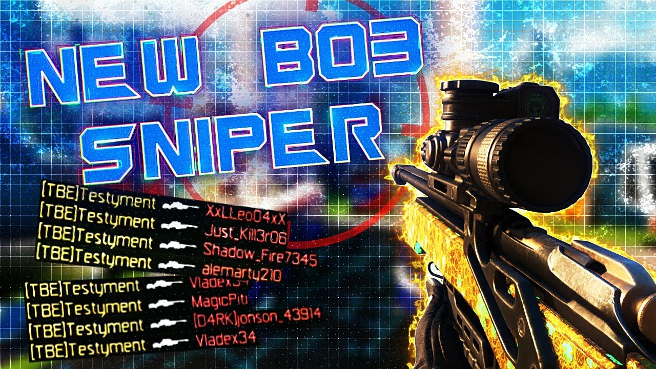 *NEW* BO3 'DRAGOON' SNIPER RIFLE
