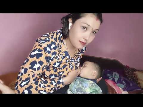 new breastfeedingvlog 2024|beautiful mom breastfeeding|desi breastfeeding vlogs@ManishaDhamiSp