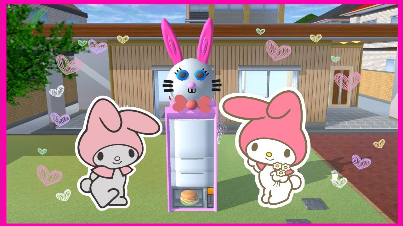 New Bunny Refrigerator Item in Sakura School Simulator :)