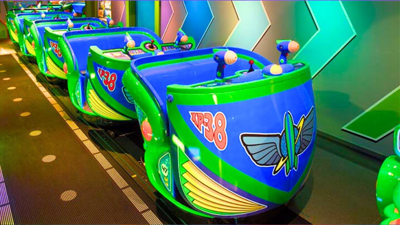 [NEW] BUZZ LIGHTYEAR ASTRO BLASTERS - LOWLIGHT POV | DISNEYLAND