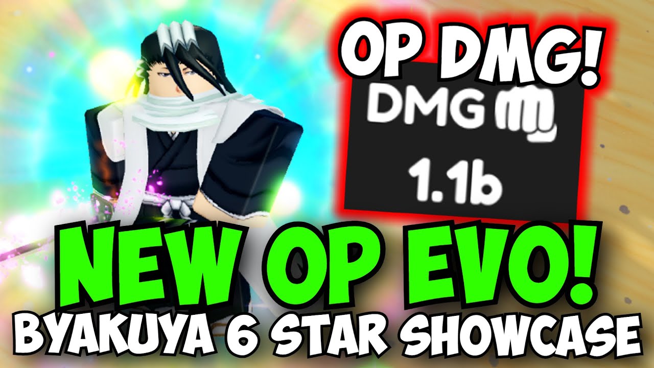 New Byakuya Evo is BUSTED! 1 BILLION DAMAGE PER HIT! | ASTD Showcase
