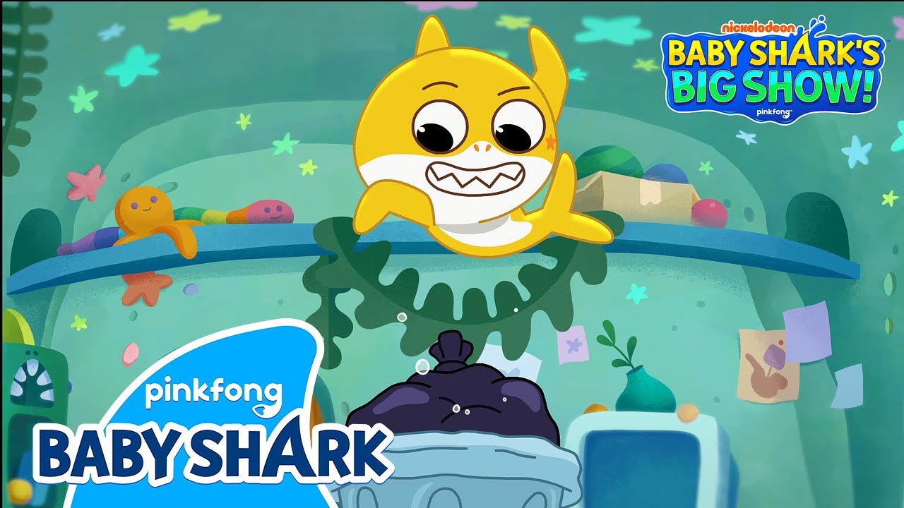 [🧹NEW] Chore Song | Baby Shark's Big Show! Nickelodeon x Baby Shark | Baby Shark Official