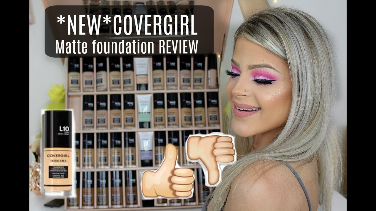 NEW COVERGIRL Matte made foundation REVIEW | valerie pac