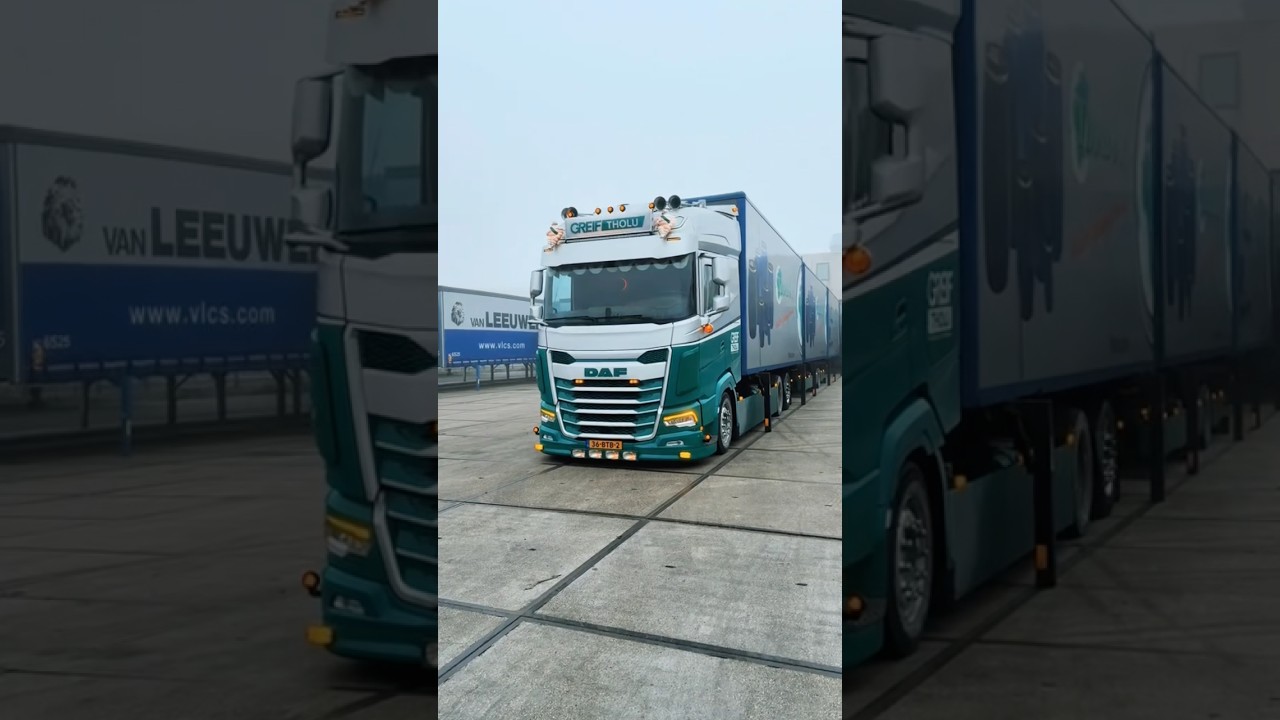 New DAF trucks inside outside #daftruck #lorry #trucks