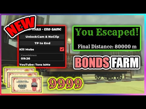 [💰NEW] Dead Rails Script - BONDS FARM, END GAME, KILL MOBS (NO KEY!!)