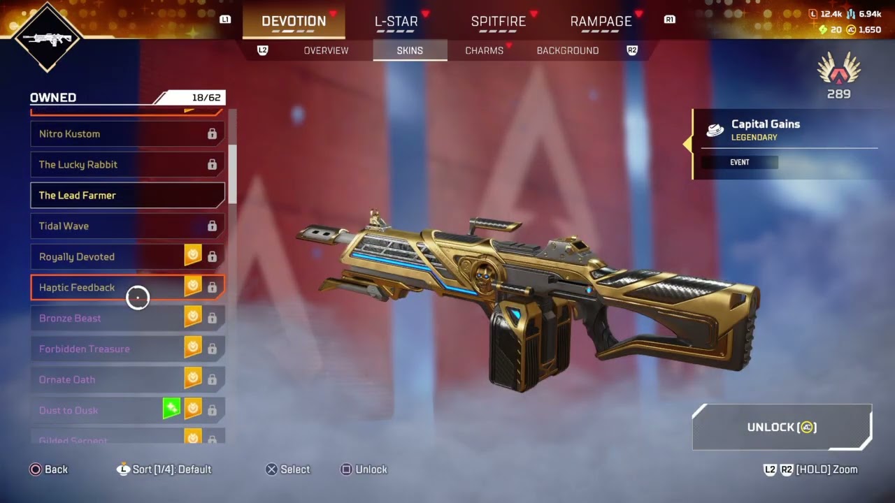 New DEVOTION LMG Skins in APEX LEGENDS Able to Purchase
