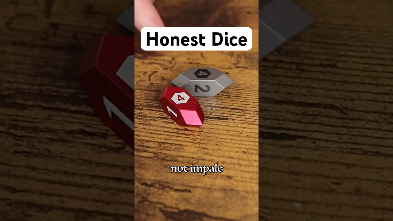 New Dice Layout just dropped 🤯 #dnd #dice #review #kickstarter