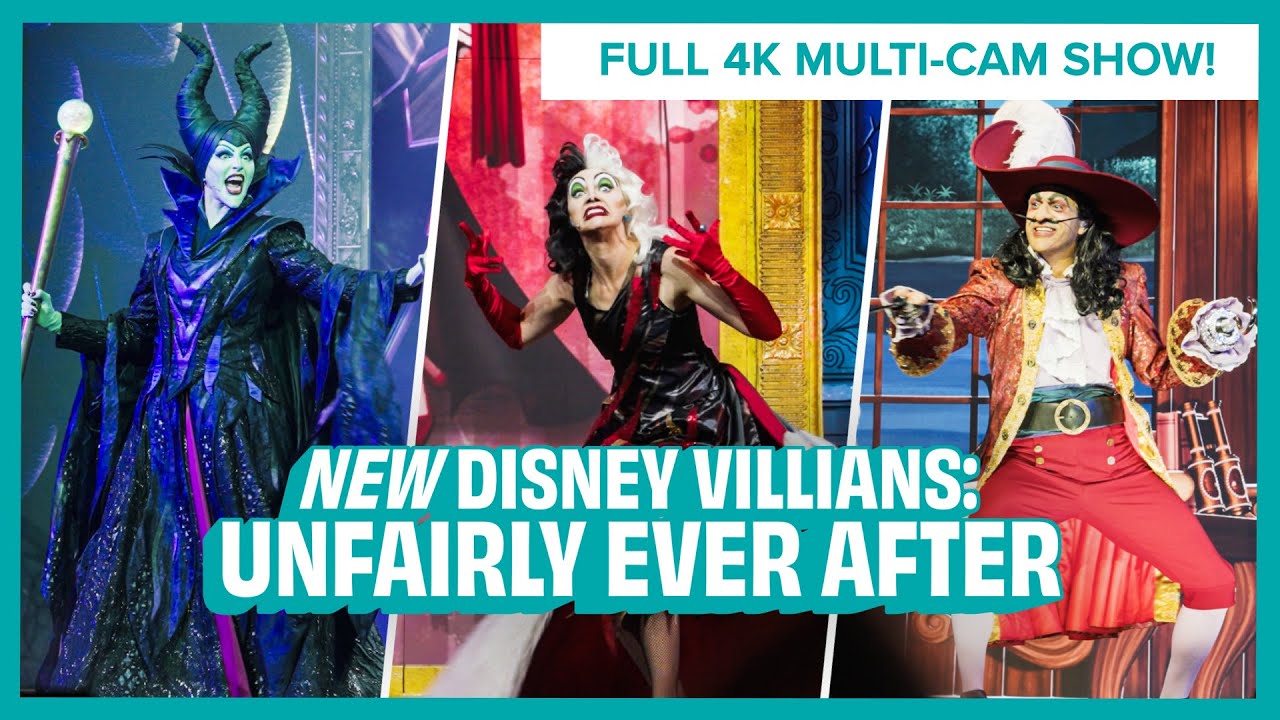 NEW Disney Villains: Unfairly Ever After FULL SHOW | Disney's Hollywood Studios