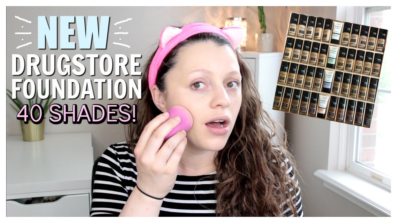 NEW DRUGSTORE FOUNDATION | Covergirl Matte Made - 40 Shades!
