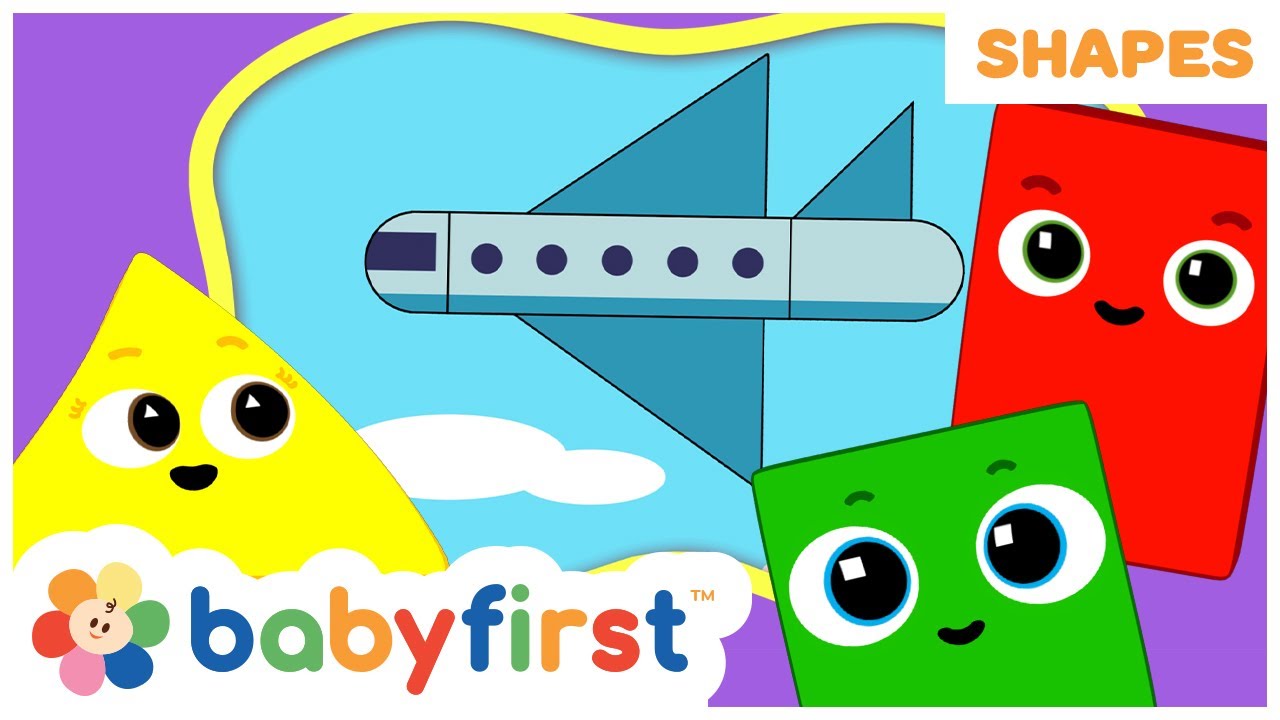 New Episode - Shapes School | Educational Videos | Learn Shapes & Vehicles for Kids | BabyFirst TV