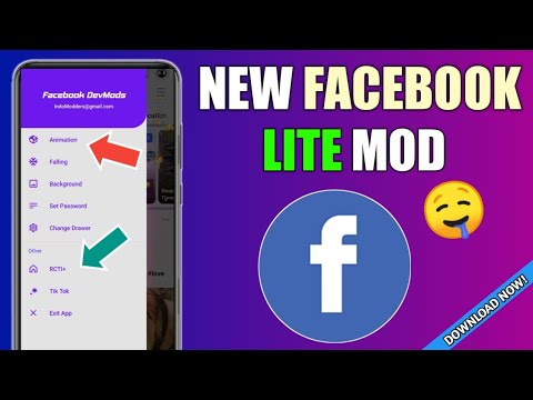 New Facebook Lite Mod🔥| Amazing Features!