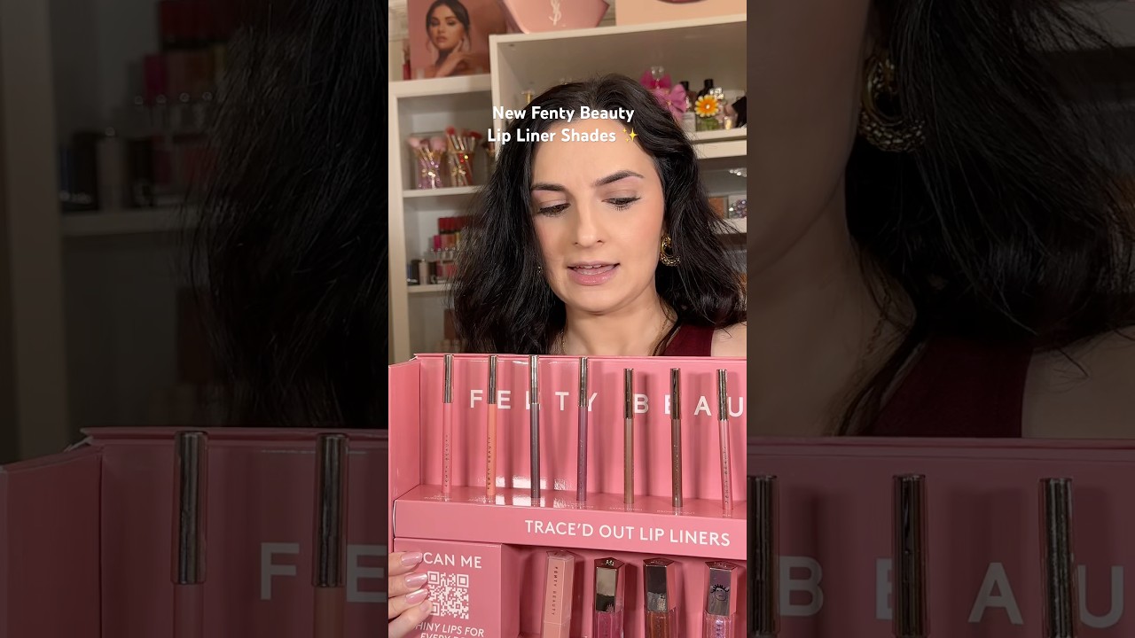 New Fenty Beauty lip liner shades #shorts
