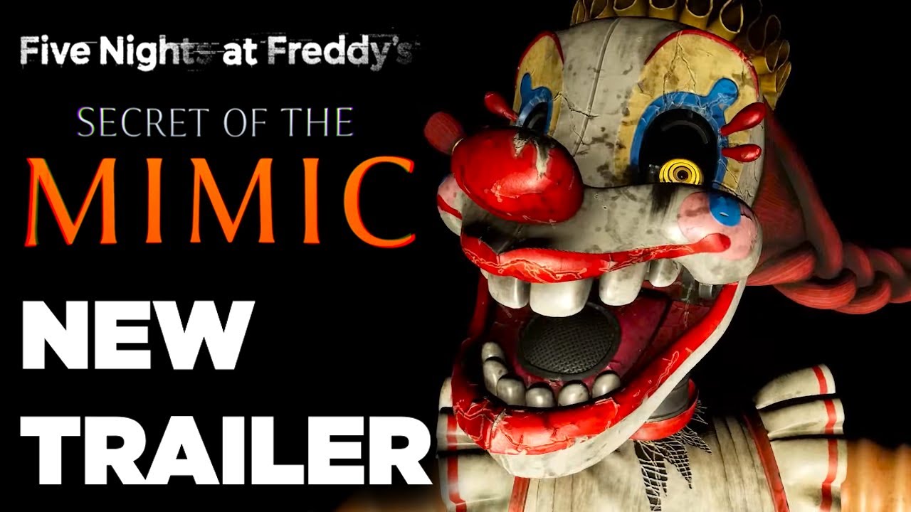 NEW FNAF SECRET OF THE MIMIC TRAILER