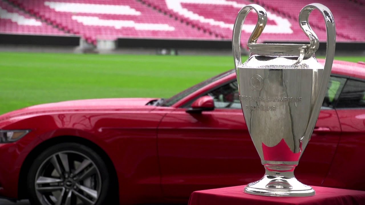 New Ford Mustang heads to the 2014 UEFA Champions League Final