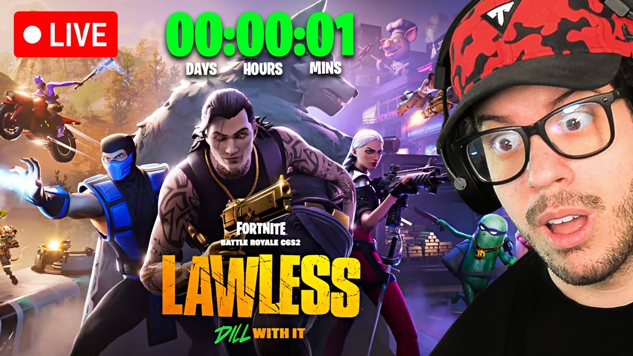 NEW FORTNITE *SEASON 2* LIVE COUNTDOWN!