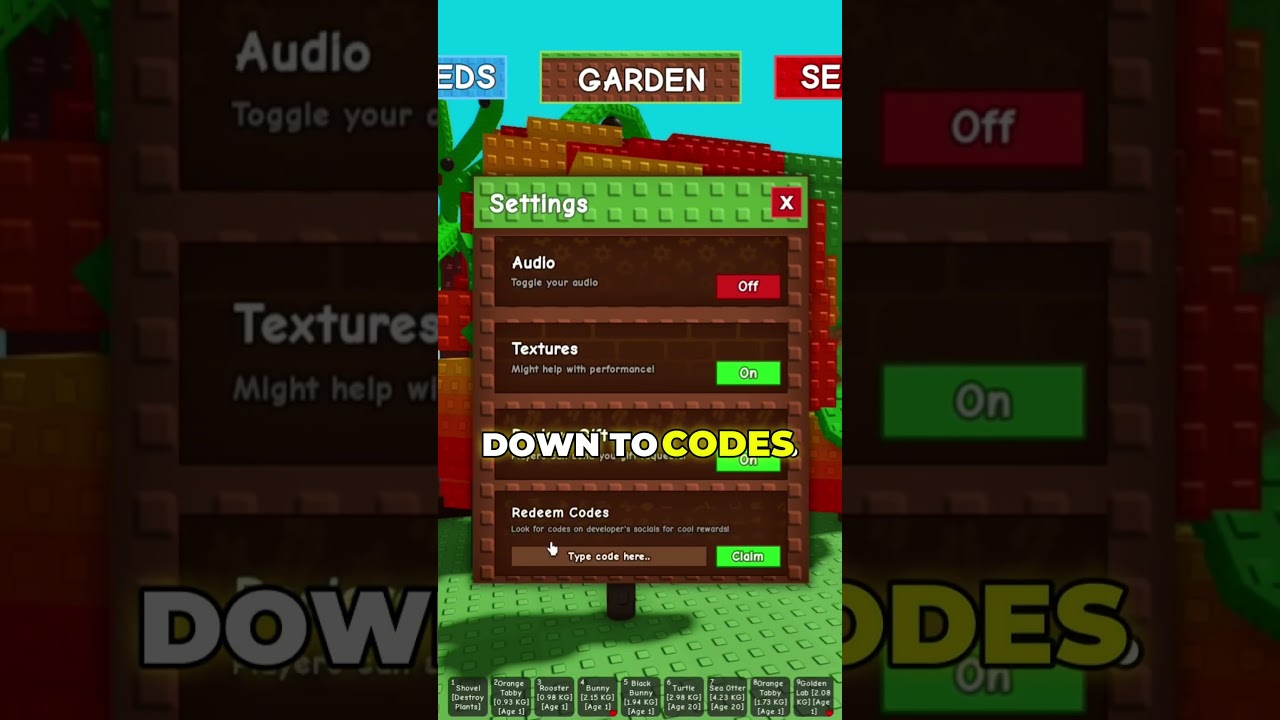 [NEW] Grow A Garden CODES 🥳