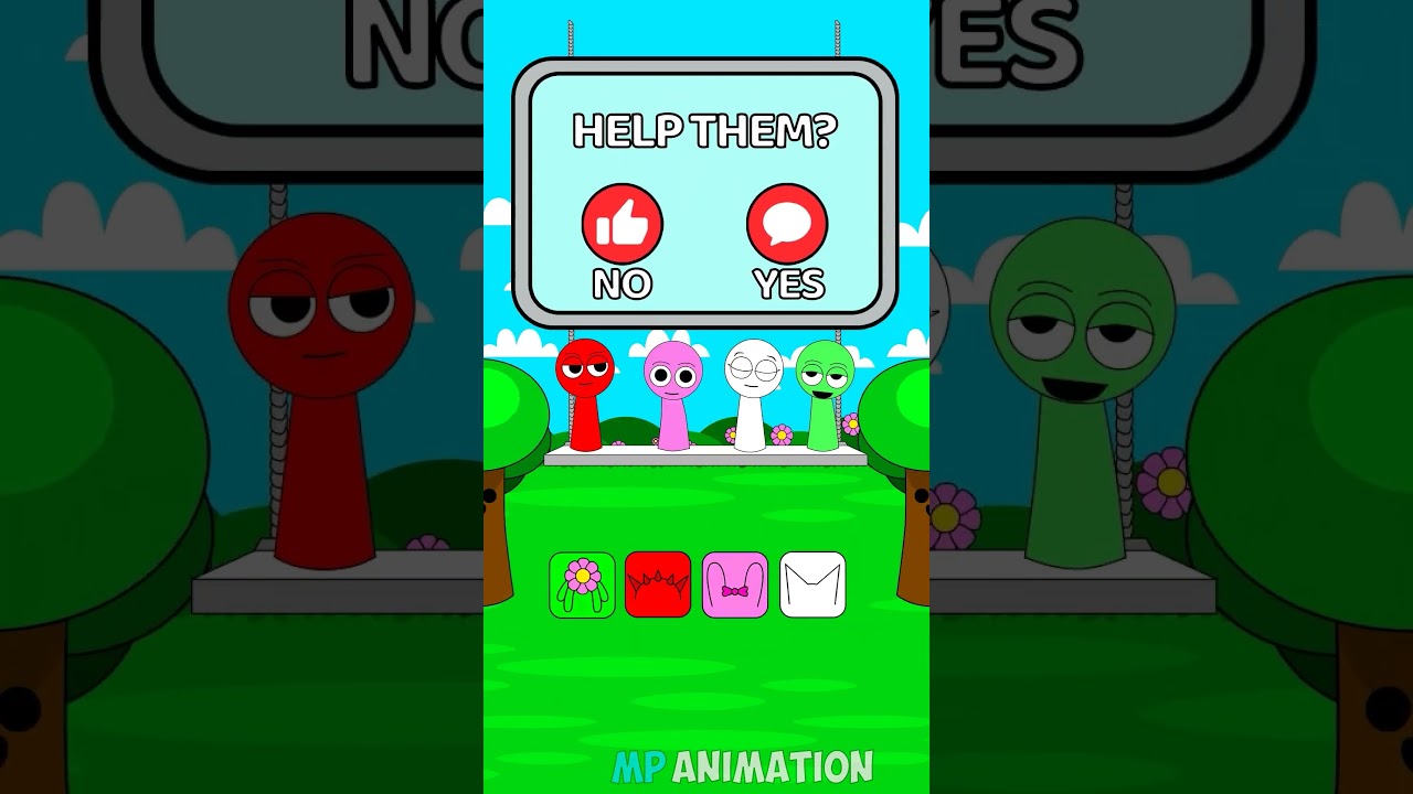 NEW Headdress Match Puzzle Challenge | Sprunki animation #sprunki