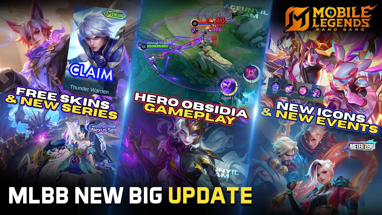 NEW HERO OBSIDIA GAMEPLAY | JULIAN 2 FREE SKINS | LAYLA & THAMUZ NEXUS SEA SKIN | LYLIA & FREDRINN