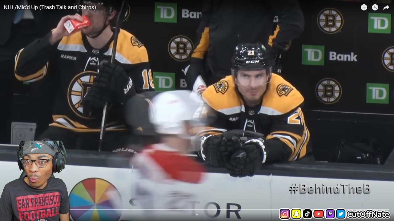 NEW HOCKEY FAN REACTS TO NHL/Mic'd Up (Trash Talk and Chirps)