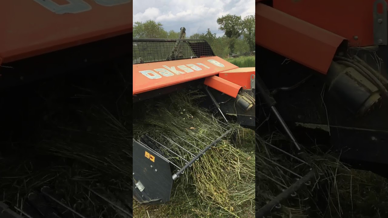 New Holland Tt55 + Paksan süper yunus ile balya basımı