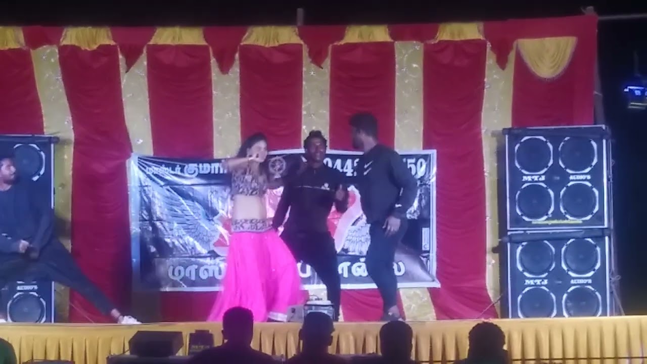 New hot girl romantic dance adal padal beautiful girls kuthu dance video